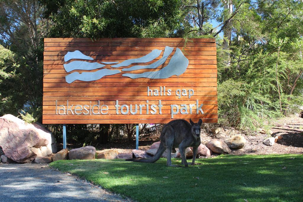 Halls Gap Lakeside Tourist Park Exterior foto